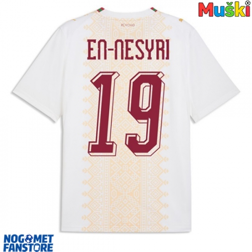 Maroko Youssef En-Nesyri #19 Gostujuci Dres SP 2026 Kratak Rukav